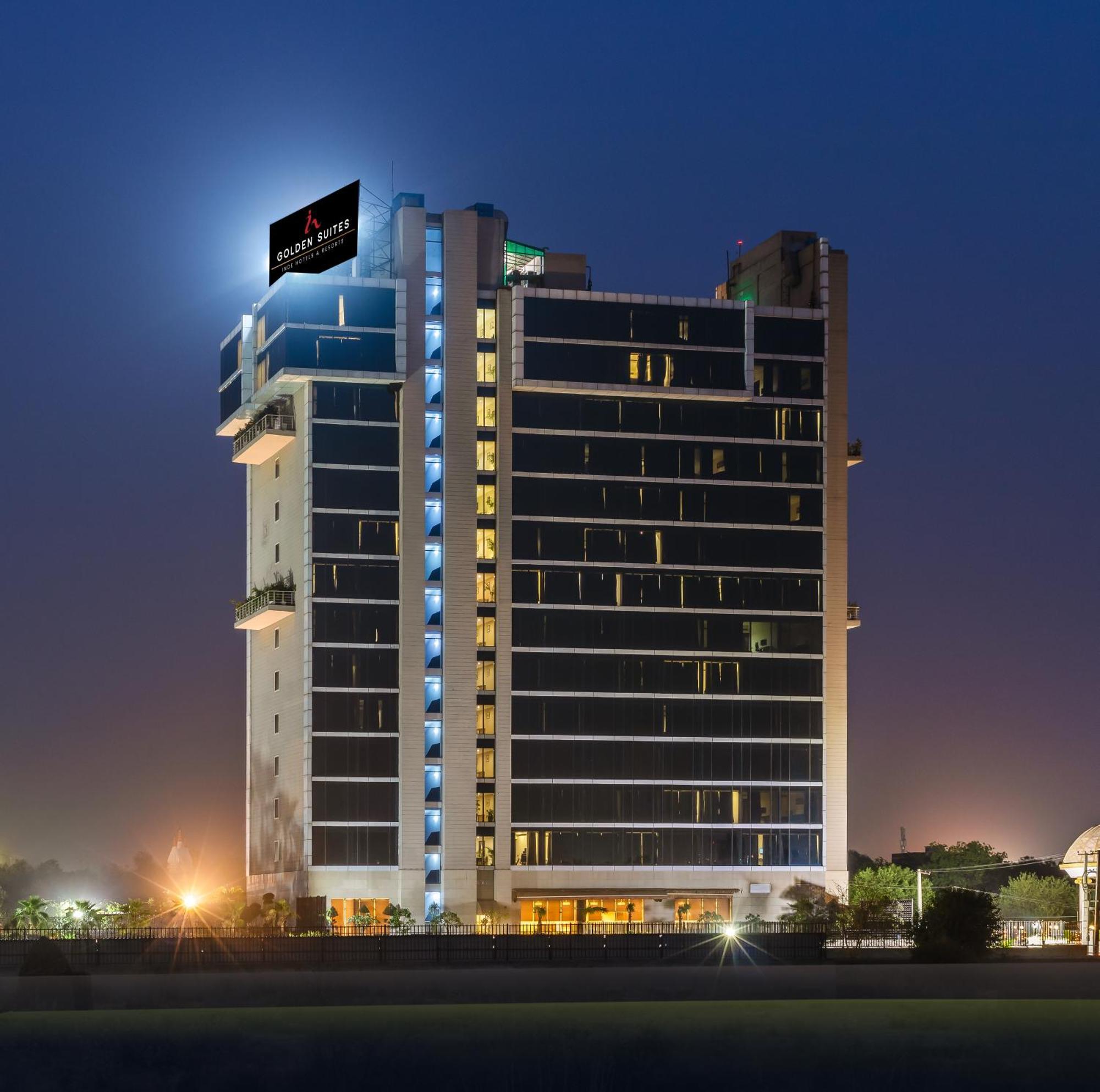 Golden Suites Gurgaon Inde Hotels Exterior photo